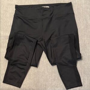 Forever 21 Black Stretch Leggings